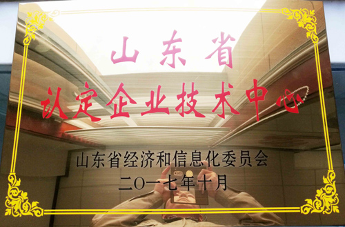 2017年山東（dōng）省認定企業技術中心