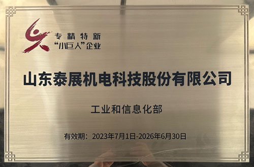 專精特新“小巨人”企業（yè）